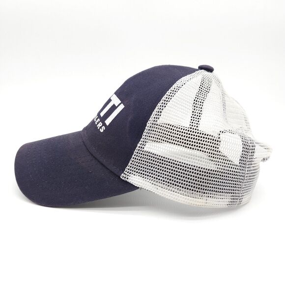 YETI Coolers Mesh Snapback Blue White Hat Baseball Dad Cap Adjustable Adult - Picture 2 of 7